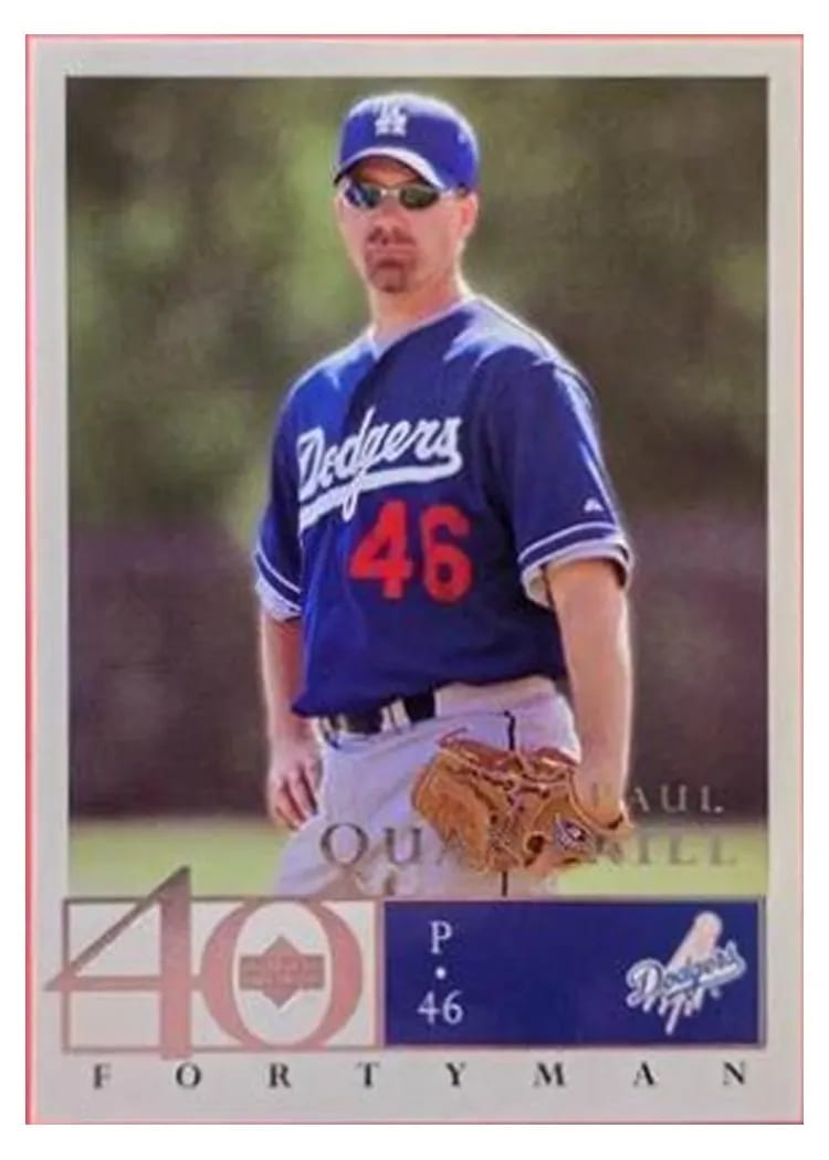 2003 Upper Deck 40 Man Paul Quantrill #516 card