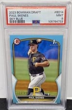 2023 Bowman Draft Paul Skenes #BD-14 card
