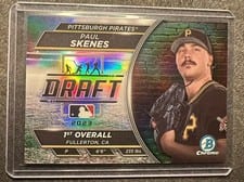 2023 Bowman Draft Night Paul Skenes #BDN-7 card