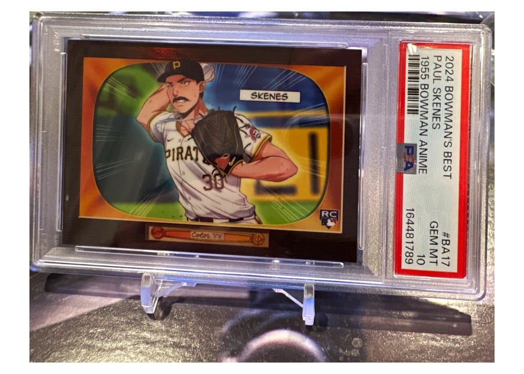 2024 Bowman's Best 1955 Bowman Anime Paul Skenes #BA-17 card