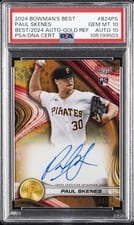 2024 Bowman's Best Best of 2024 Autographs Paul Skenes #B24-PS