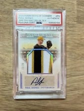2024 Panini Boys of Summer Jumbo Prospect Material Signatures Paul Skenes #JMS-PS