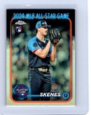 2024 Topps Chrome Update 2024 All-Star Game Paul Skenes #ASGC-29 card