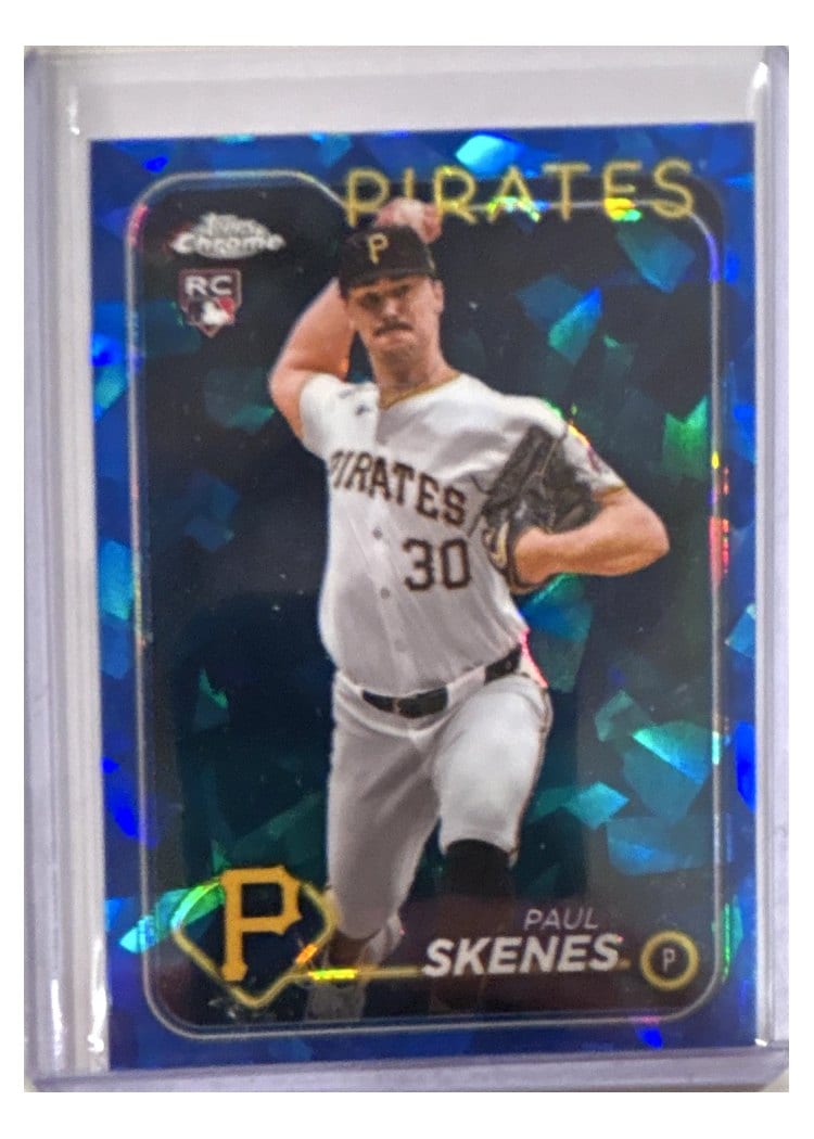 2024 Topps Chrome Update Sapphire Edition Base Set Paul Skenes #USCS100 card