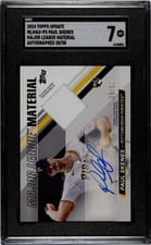 2024 Topps Update Major League Materials Autographs Paul Skenes #MLMAU-PS card