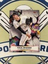 2025 Finest Smashing Through Paul Skenes #S-4 card