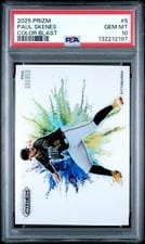 2025 Panini Prizm Color Blast Paul Skenes #5 card