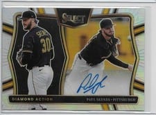 2025 Panini Select Diamond Action Signatures Paul Skenes #DAS-PS