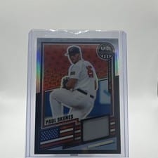 2025 Panini Stars & Stripes USA Materials Paul Skenes #USA-PS