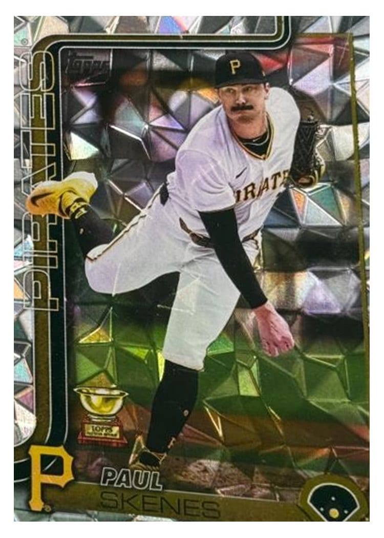 2025 Topps Paul Skenes Diamante Foil #98 card