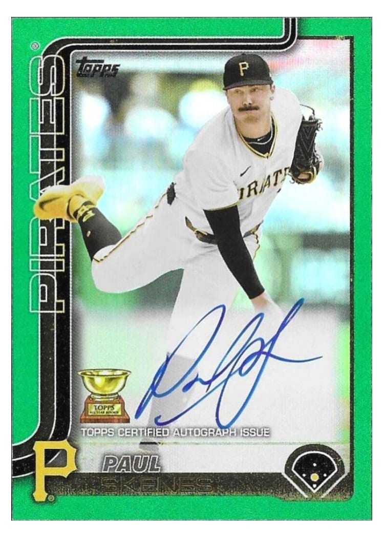 2025 Topps Paul Skenes #98 card