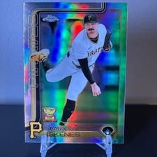 2025 Topps Chrome Paul Skenes #300 card