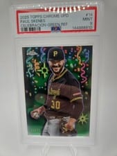 2025 Topps Chrome Update Celebracion Paul Skenes #CT-14