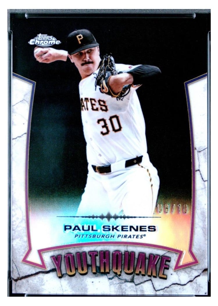 2025 Topps Chrome Youthquake Paul Skenes #YQ-29 card