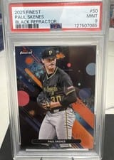 2025 Topps Finest Paul Skenes #50 card