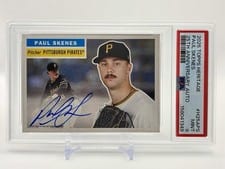 2025 Topps Heritage 25th Anniversary Autographs Paul Skenes #H25A-PS card
