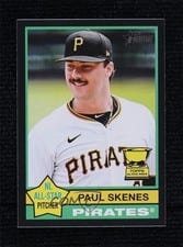 2025 Topps Heritage Paul Skenes #60 card