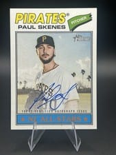 2025 Topps Heritage Real One Autographs Paul Skenes #ROA-PS