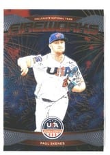 2026 Panini Stars & Stripes Prizm Fireworks Paul Skenes #23 card