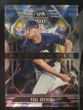 2026 Panini Stars & Stripes Prizm Prizmatic Paul Skenes #11
