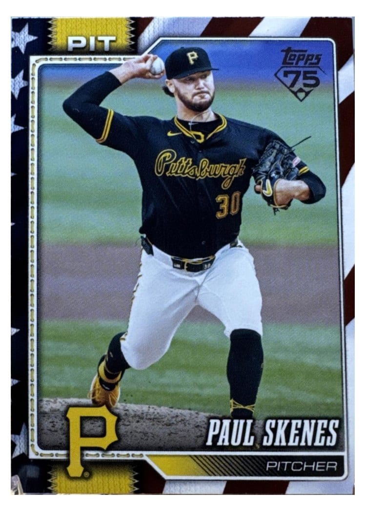 2026 Topps Paul Skenes #100 card