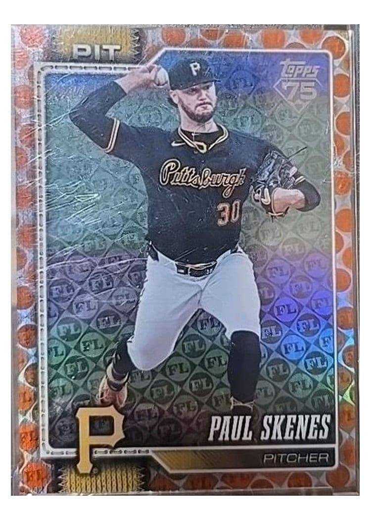 2026 Topps Paul Skenes #100 card