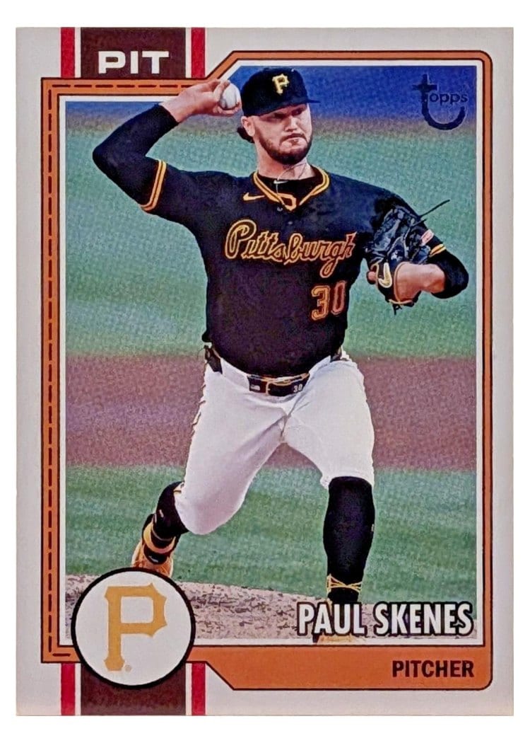 2026 Topps Paul Skenes #100 card