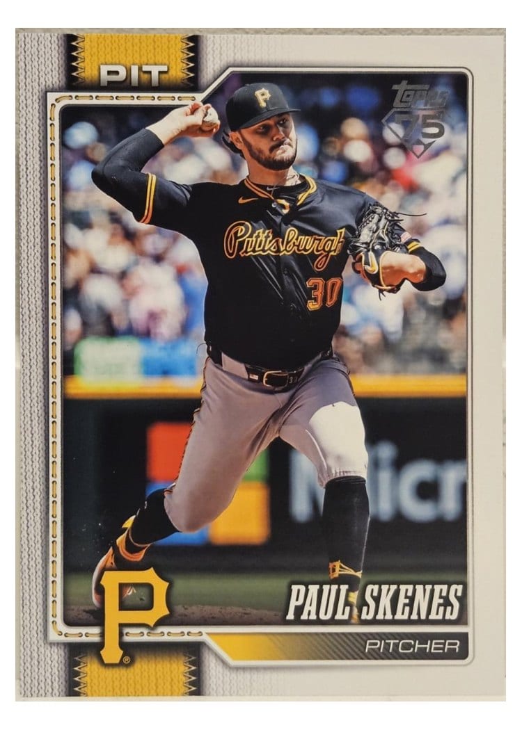 2026 Topps Paul Skenes Oversized #100 card