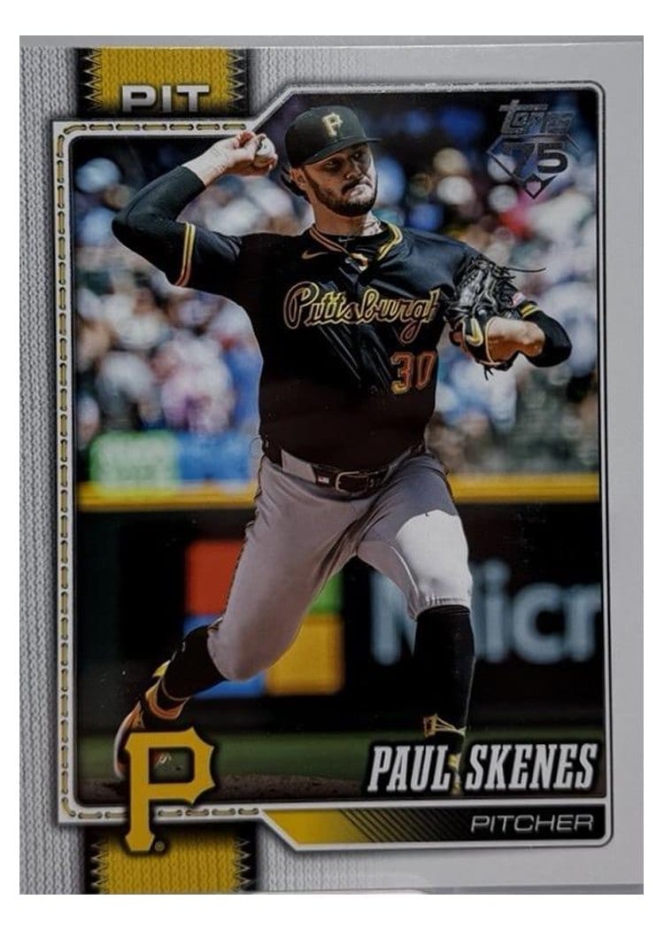 2026 Topps Paul Skenes Companion #100 card