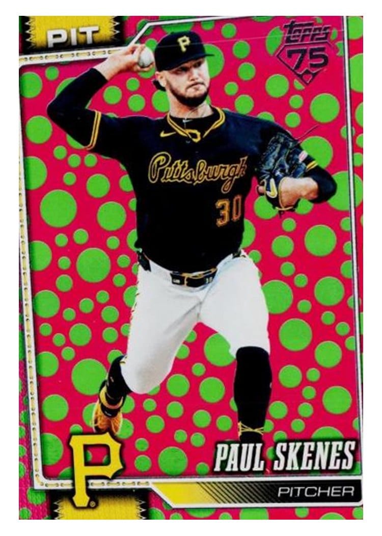 2026 Topps Paul Skenes #100 card