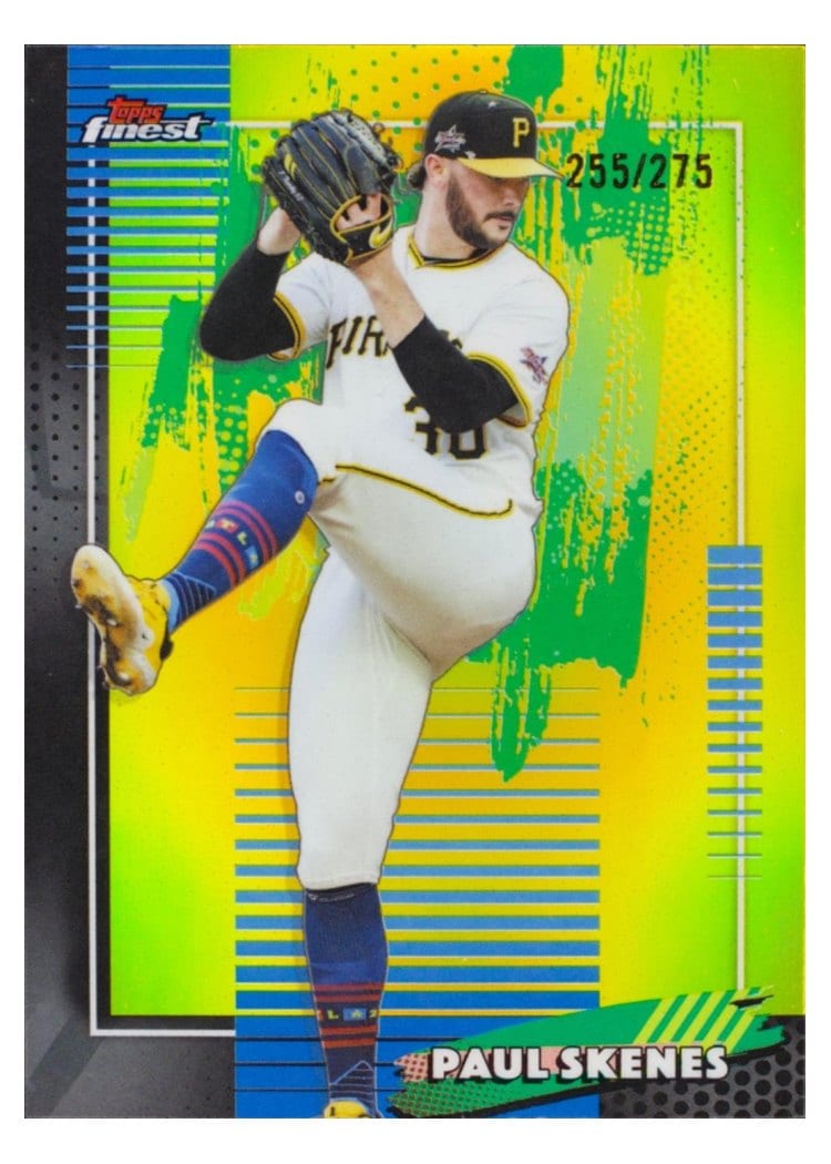 2026 Topps Finest Paul Skenes #10 card