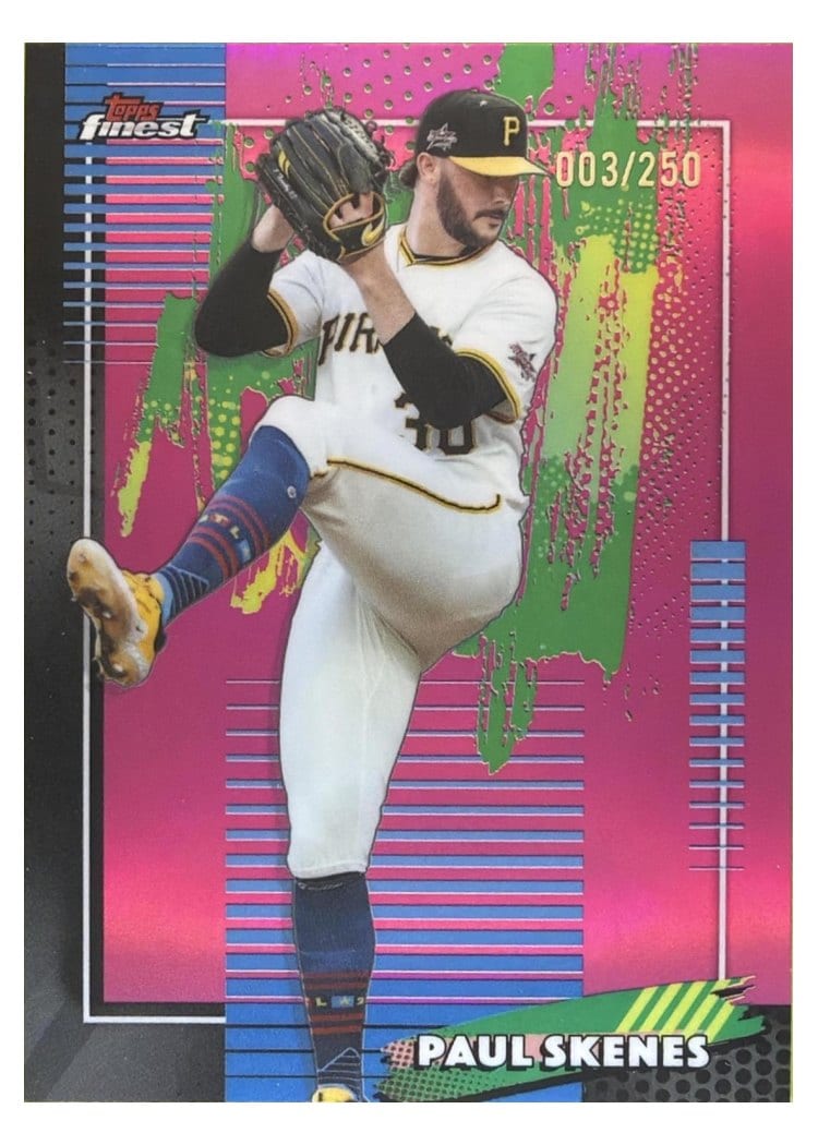 2026 Topps Finest Paul Skenes #10 card