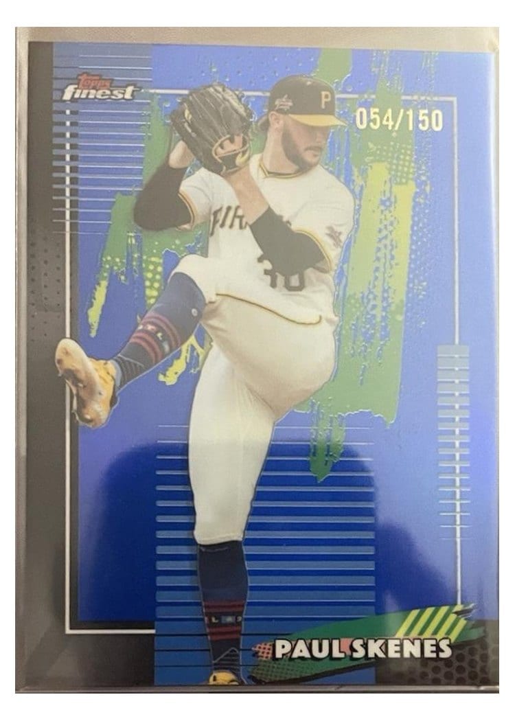 2026 Topps Finest Paul Skenes #10 card