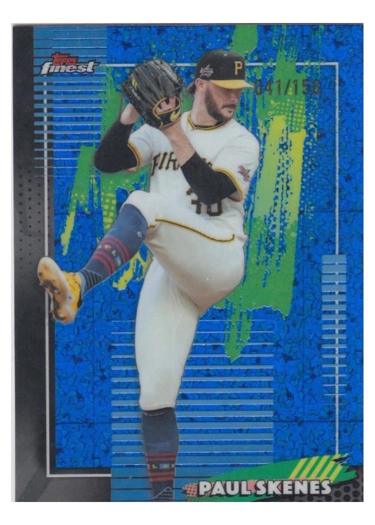 2026 Topps Finest Paul Skenes #10 card