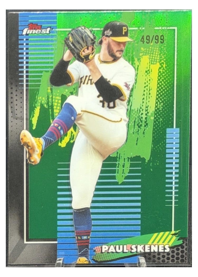 2026 Topps Finest Paul Skenes #10 card