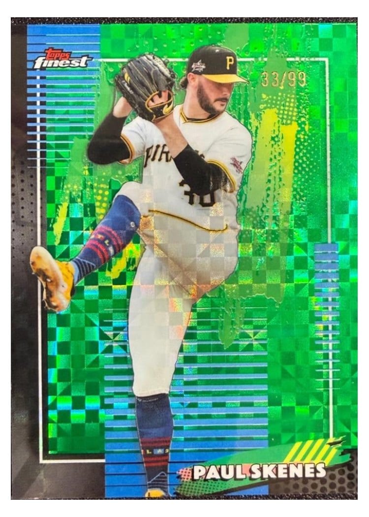 2026 Topps Finest Paul Skenes #10 card