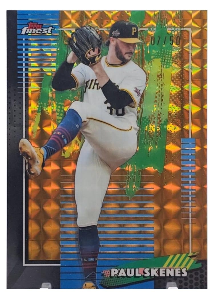 2026 Topps Finest Paul Skenes #10 card