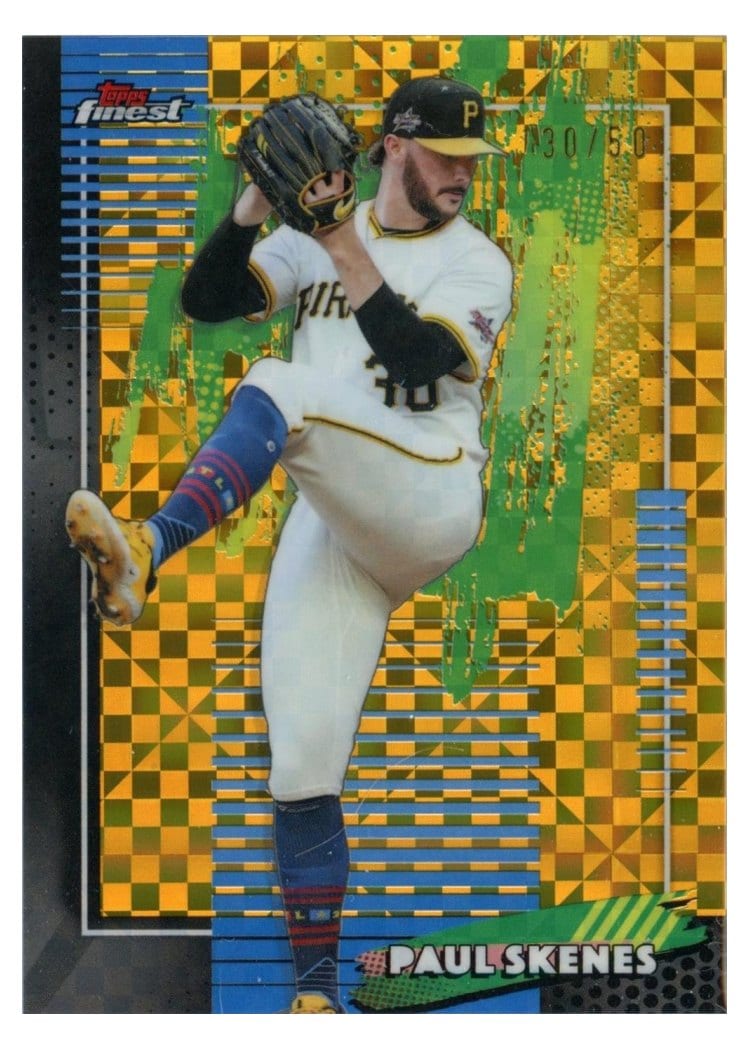 2026 Topps Finest Paul Skenes #10 card