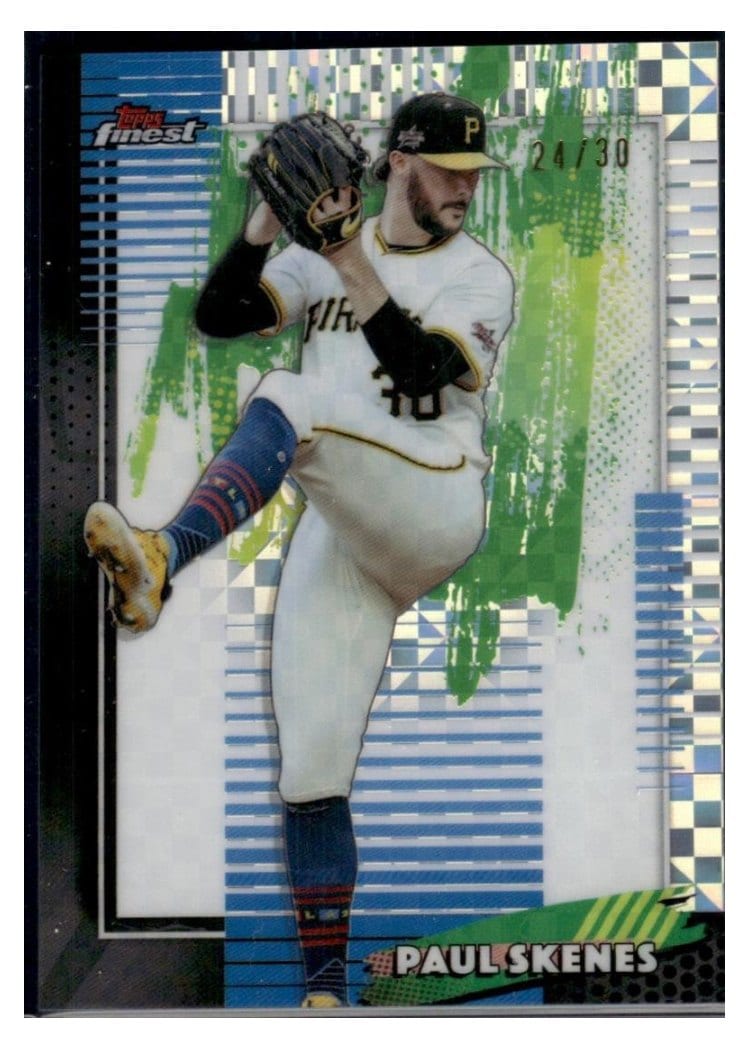 2026 Topps Finest Paul Skenes #10 card
