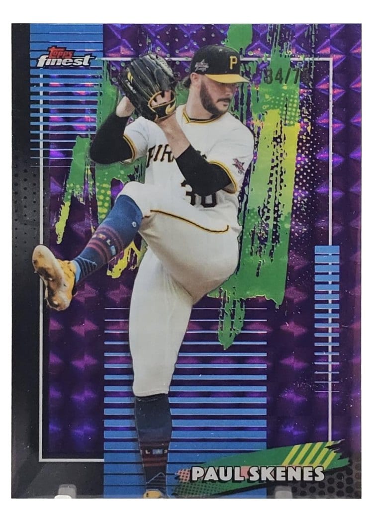 2026 Topps Finest Paul Skenes #10 card