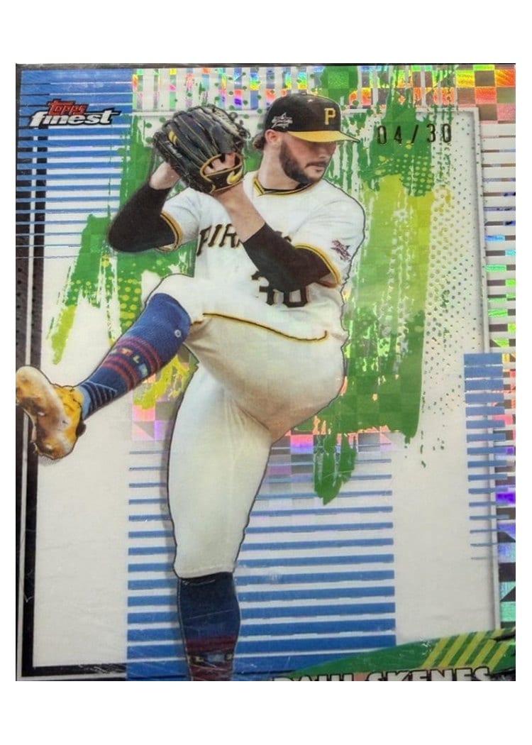 2026 Topps Finest Paul Skenes #10 card