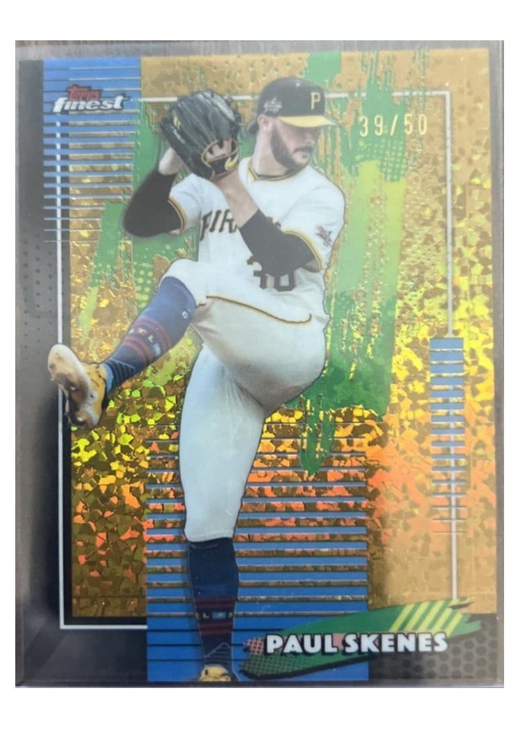 2026 Topps Finest Paul Skenes #10 card
