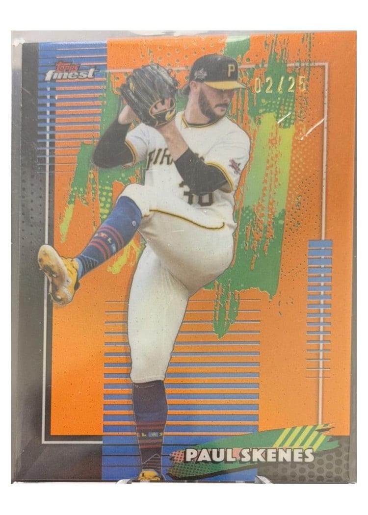 2026 Topps Finest Paul Skenes #10 card