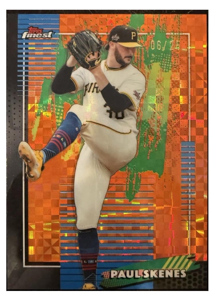 2026 Topps Finest Paul Skenes #10 card