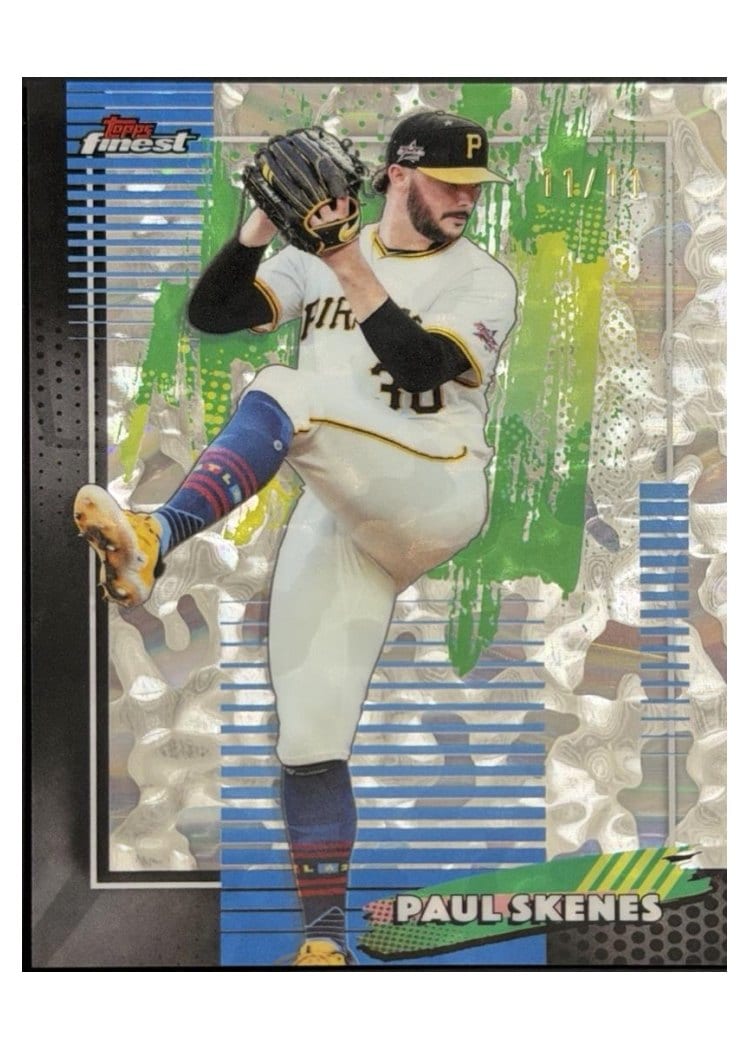 2026 Topps Finest Paul Skenes #10 card