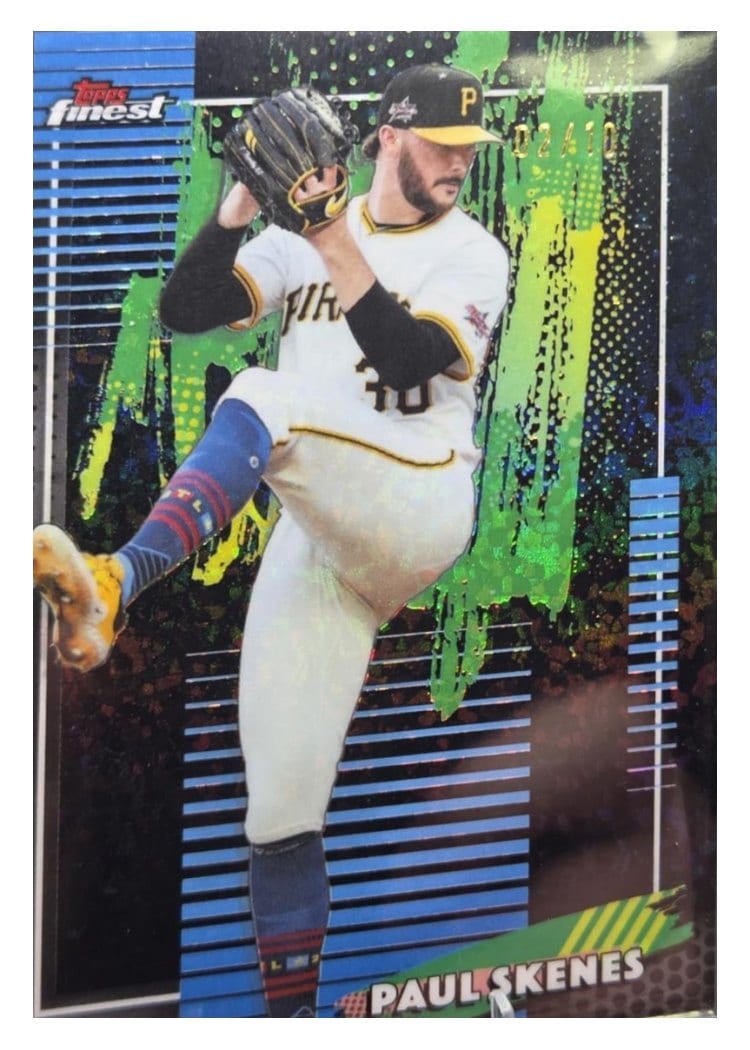 2026 Topps Finest Paul Skenes #10 card