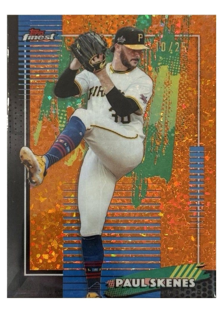 2026 Topps Finest Paul Skenes #10 card