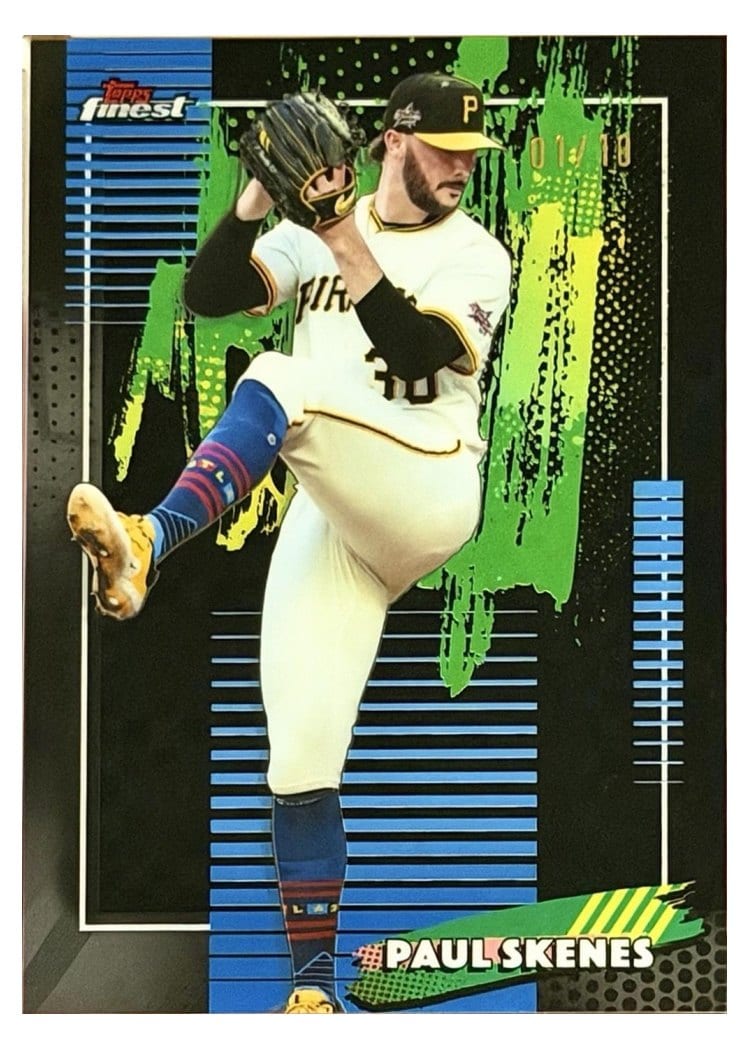 2026 Topps Finest Paul Skenes #10 card