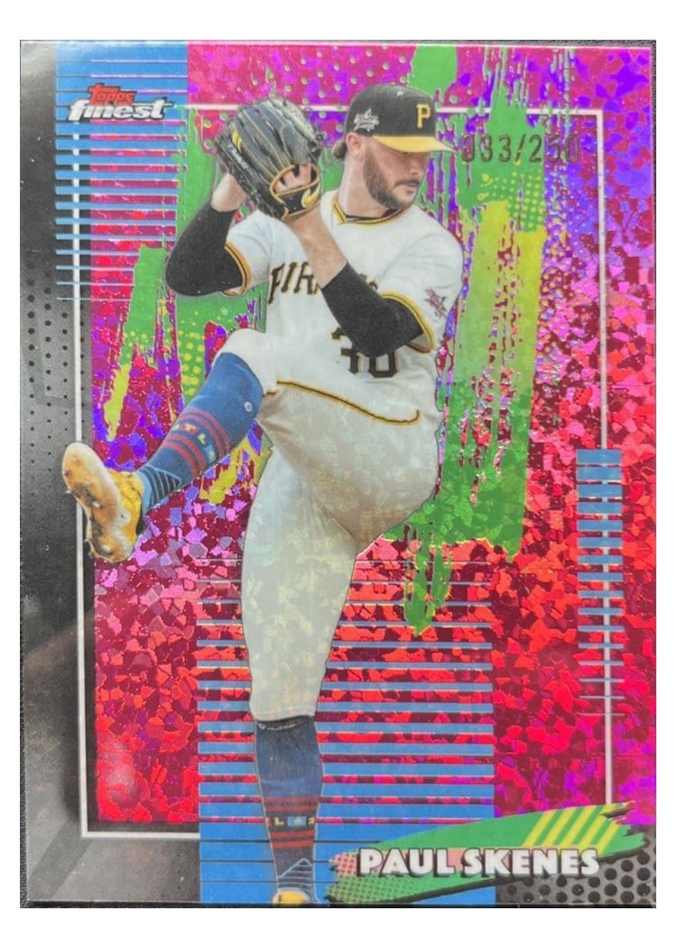2026 Topps Finest Paul Skenes #10 card