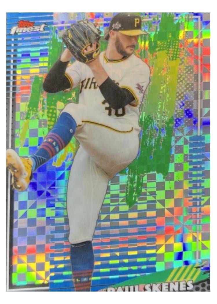 2026 Topps Finest Paul Skenes #10 card